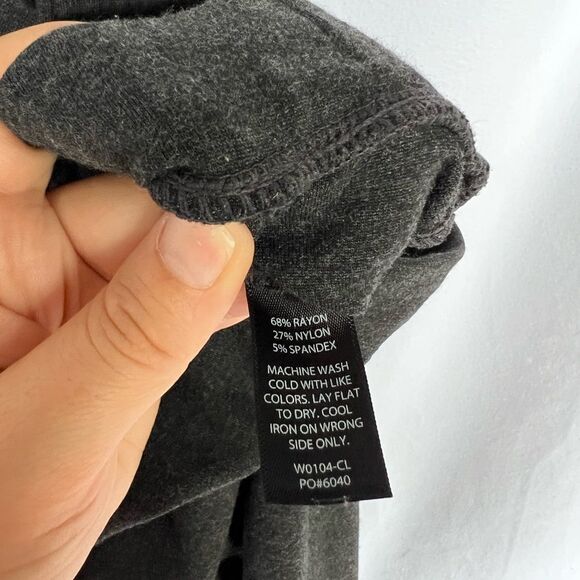 Betabrand Classic Dress Pant Yoga Pant Bootcut size Medium Gray - Picture 9 of 9